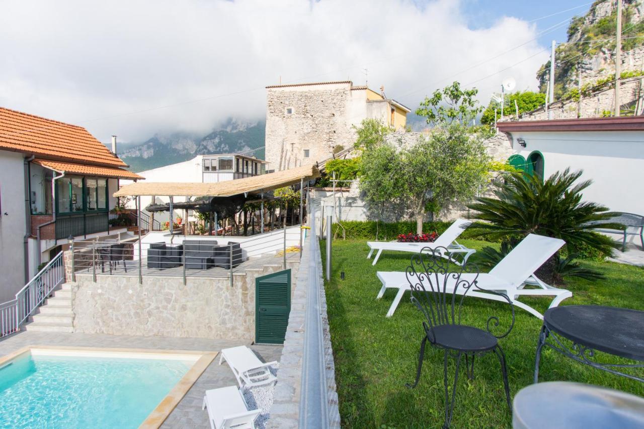 Lo Smeraldo Private Pool Villa Ravello By Elodeagroup Скала Экстерьер фото