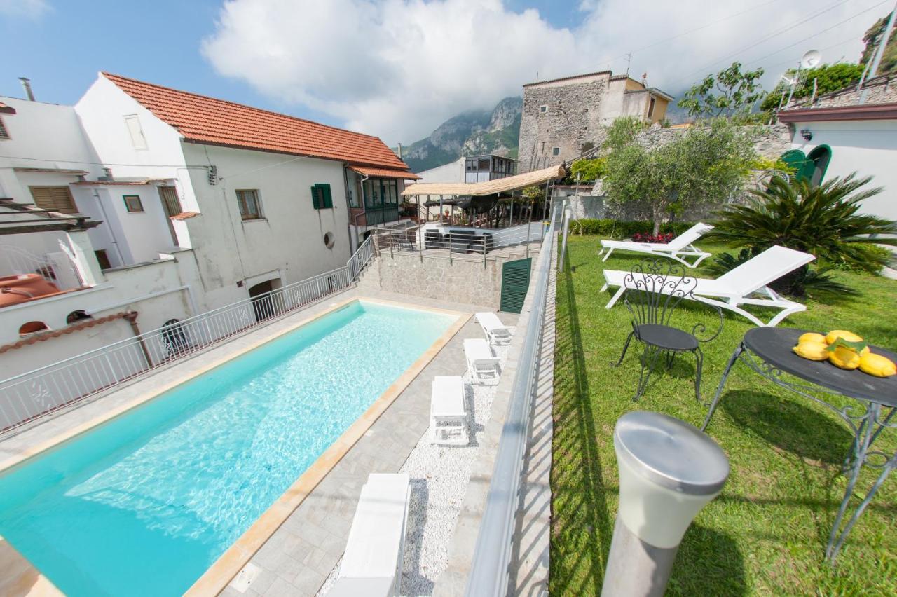 Lo Smeraldo Private Pool Villa Ravello By Elodeagroup Скала Экстерьер фото